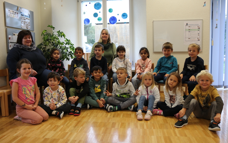 Klassenfoto Kindergarten 1 Unterdorf