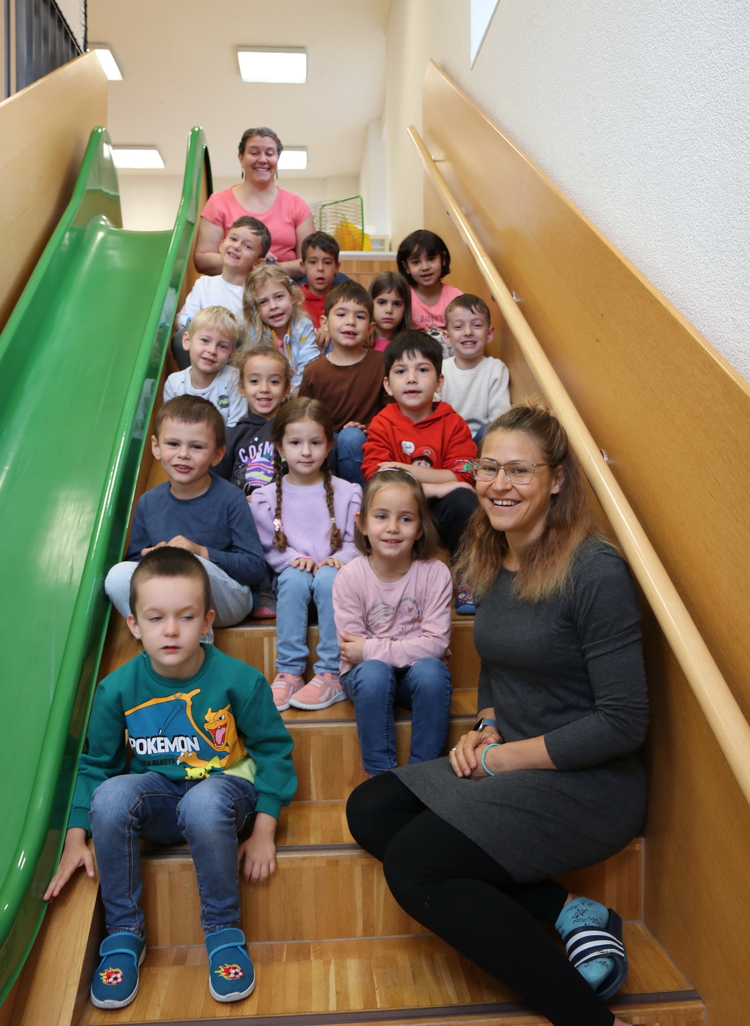 Klassenfoto Kindergarten 8 Unterdorf